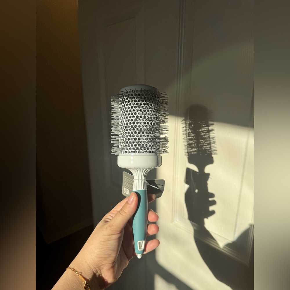 OSENIA #65 Blue and Gray Round Hair Brush